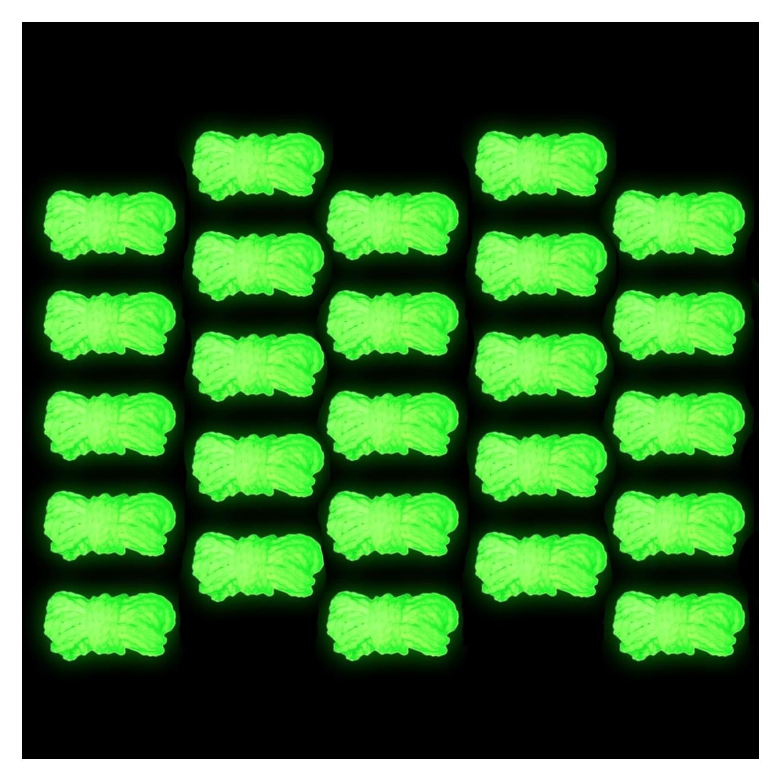 Cuerdas de Yoyo Luminiscentes MAGICYOYO Verde 25 Piezas