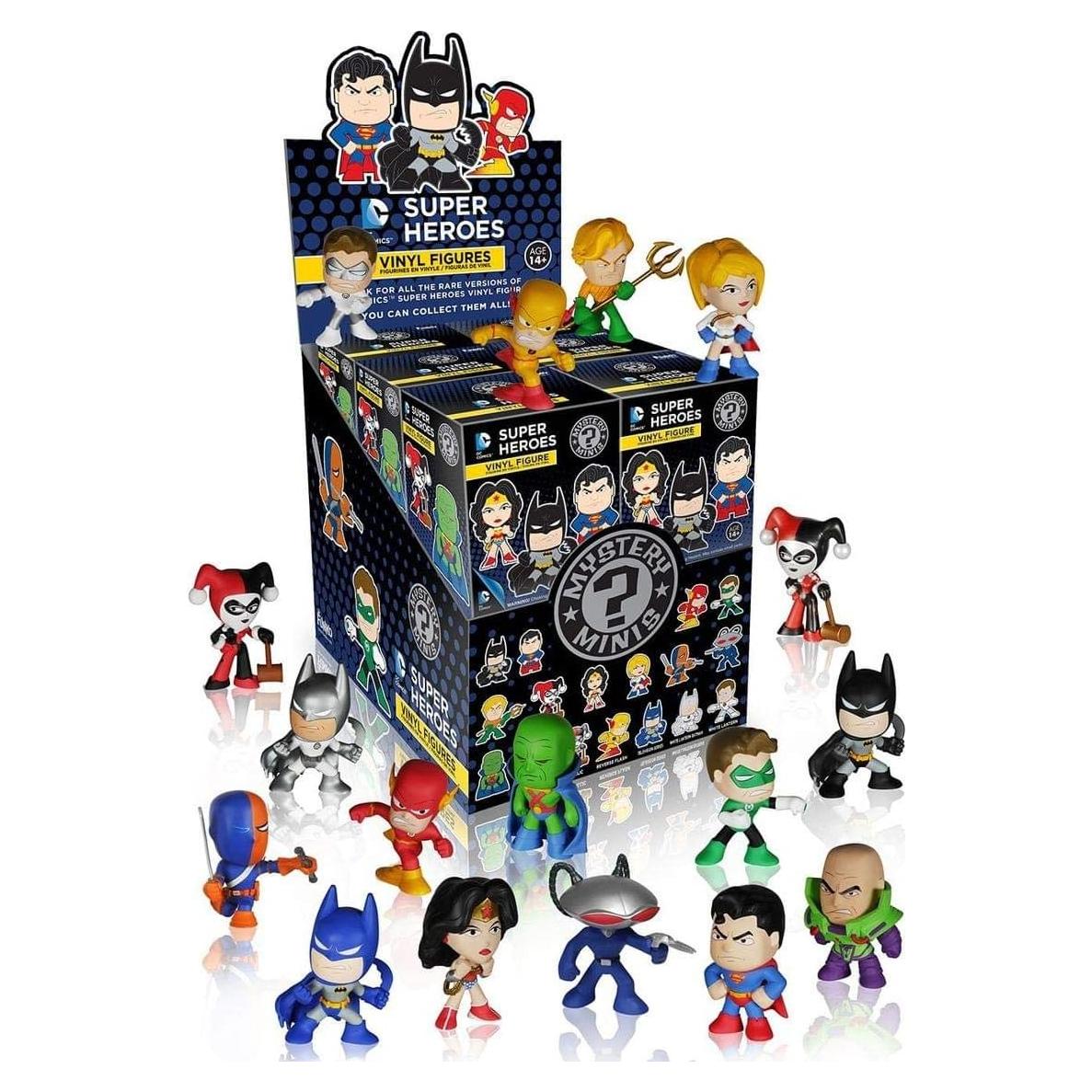 Figura Mini Caja Sorpresa Funko DC Comics Liga de la Justicia