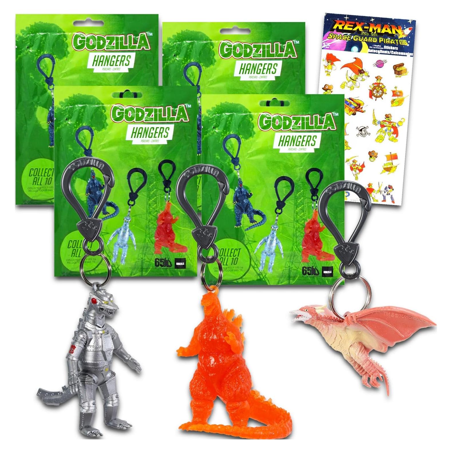 Bolsas Sorpresa Godzilla 4 Pack con Figuras y Stickers
