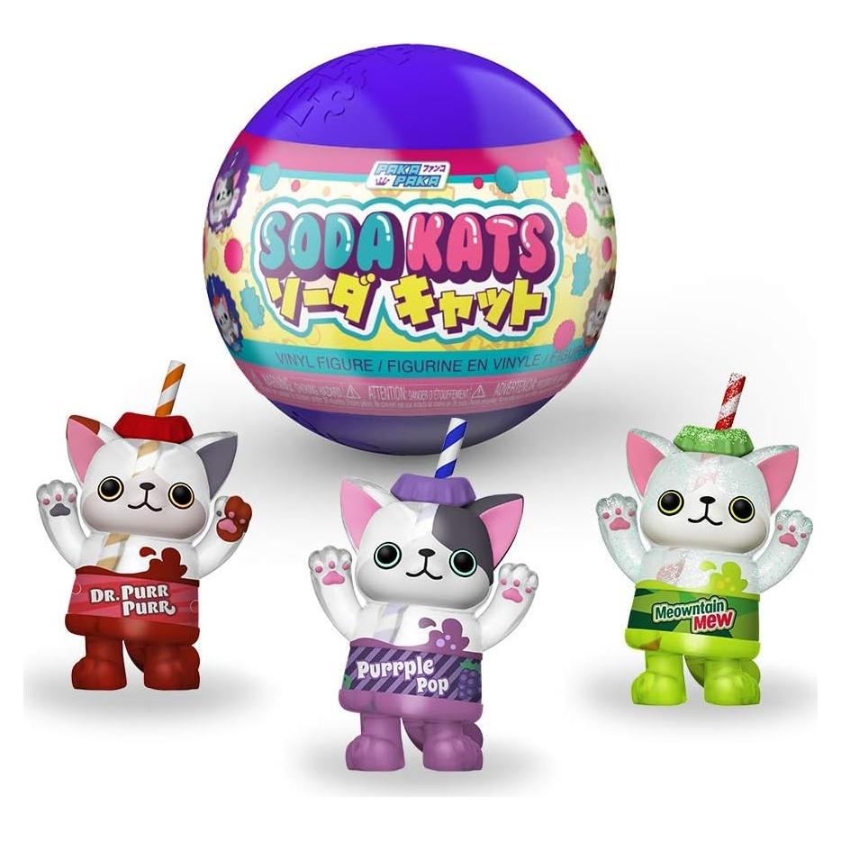 Funko Paka Paka Soda Kats - Figura Sorpresa 6.35 cm