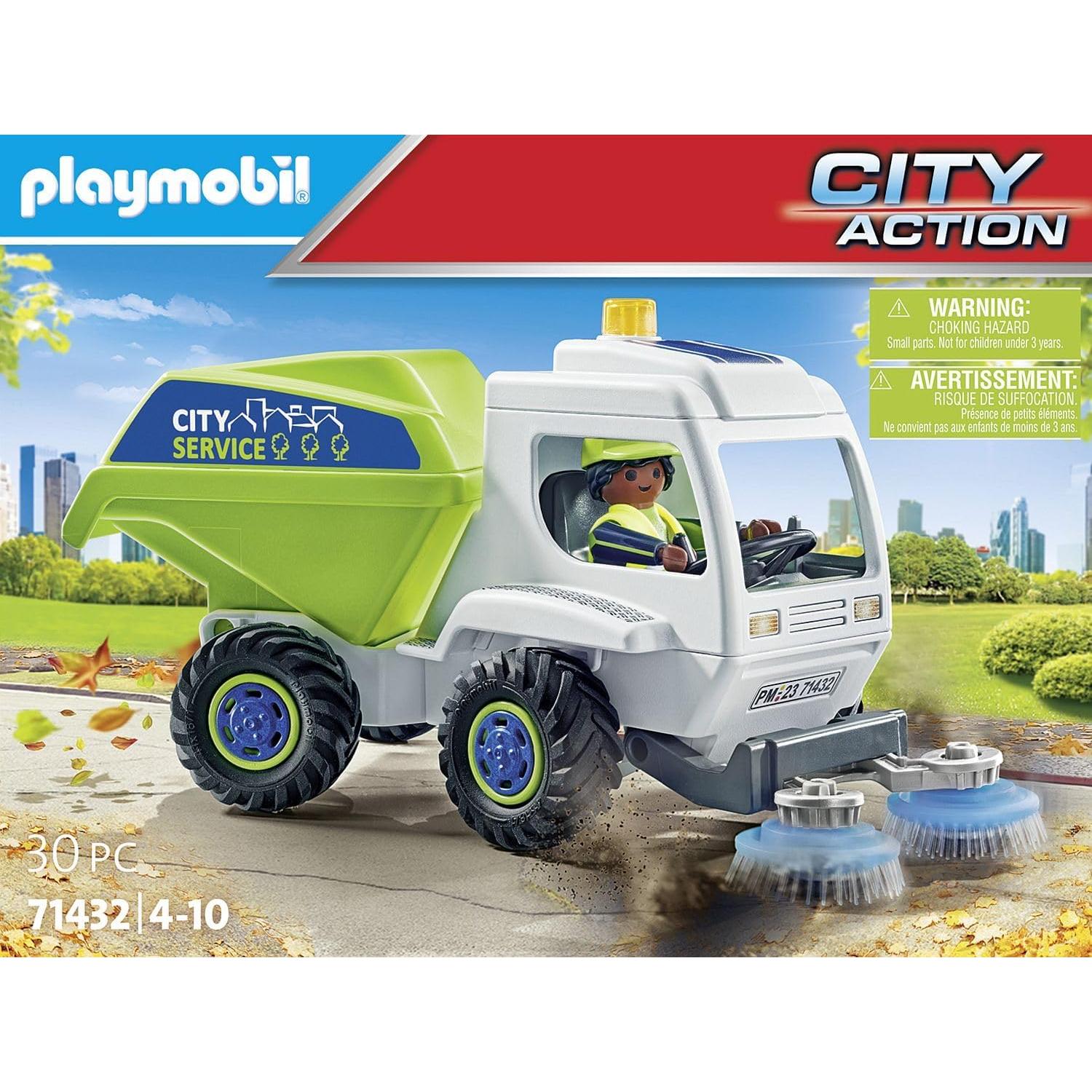 Juguete Barrendero Playmobil 71432 con Cepillos Rotativos