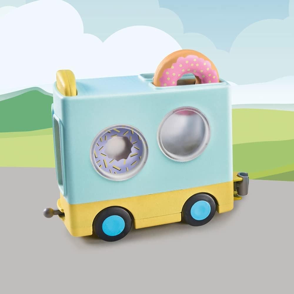 Camión de Donuts Loco Playmobil 1.2.3 - Apilable y Clasificable