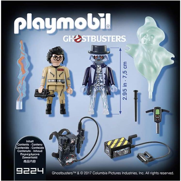 Set Playmobil Cazafantasmas Spengler con Fantasmas y Accesorios