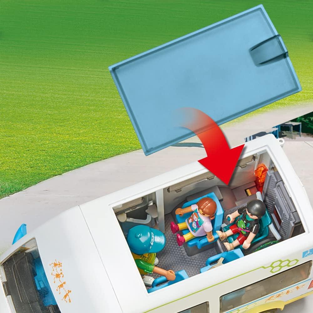 Autobús Escolar Playmobil 71329 con Rampa Accesible