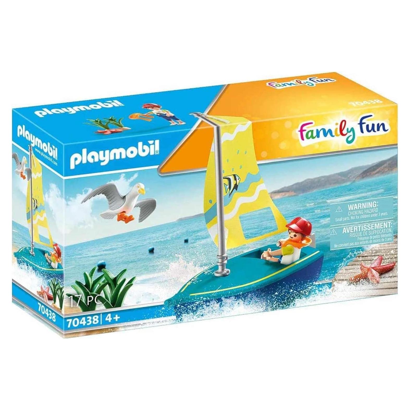 Barco de Vela Playmobil 70438 con Accesorios para Niños