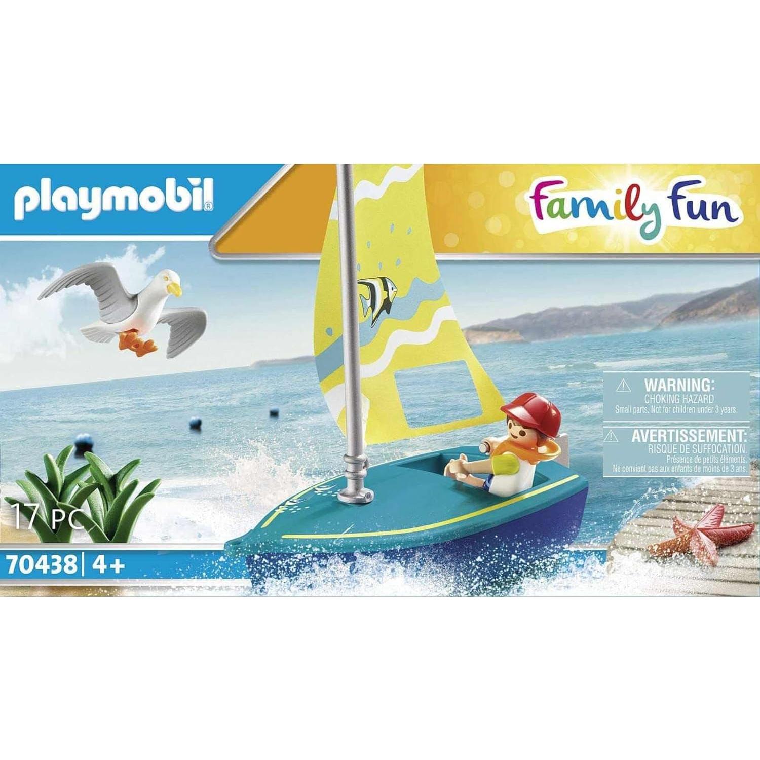 Barco de Vela Playmobil 70438 con Accesorios para Niños