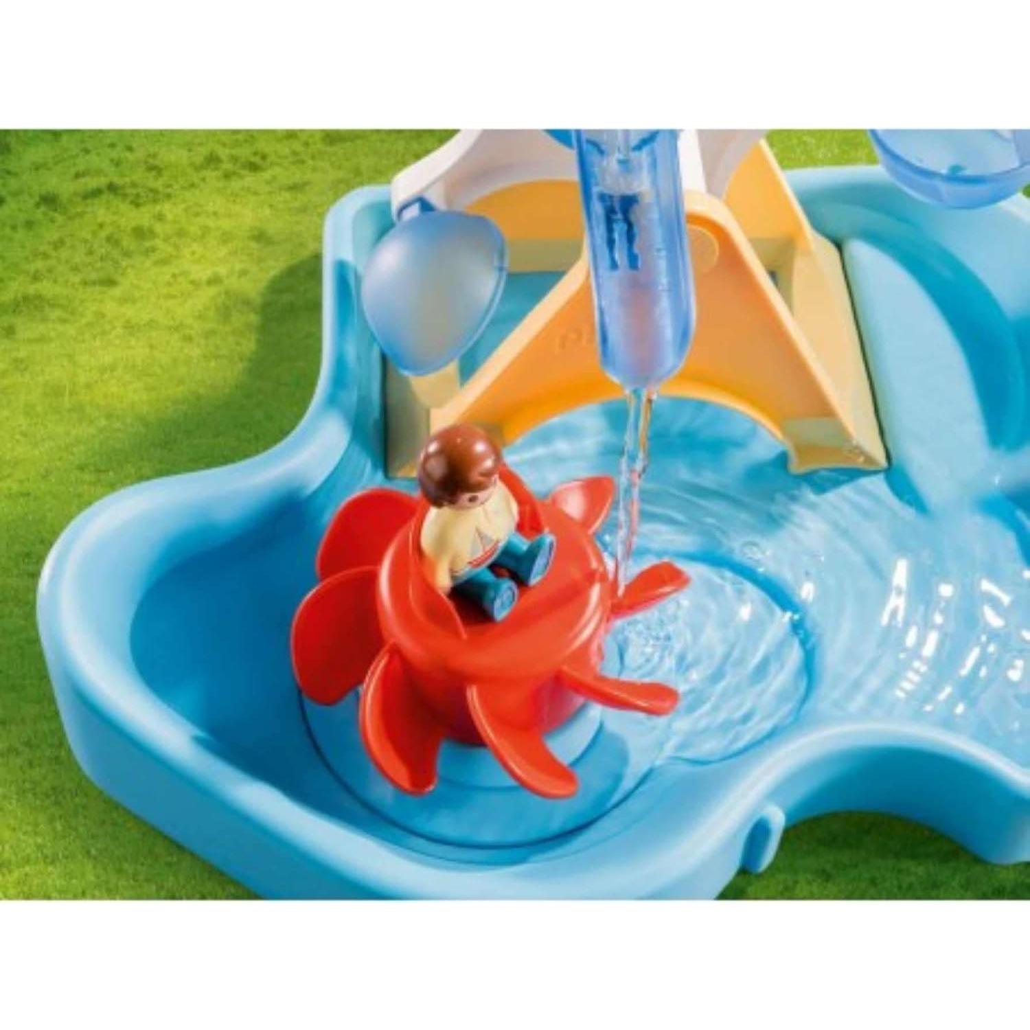 Carrusel de Rueda de Agua Playmobil 1.2.3 Aqua 30x27.9 cm