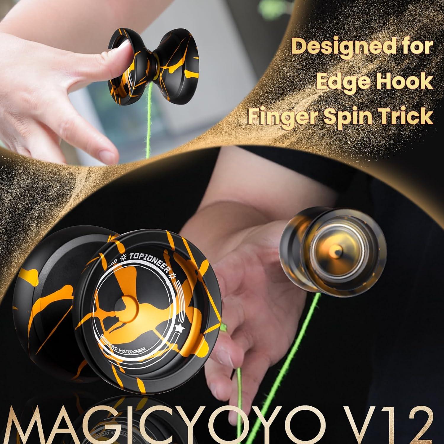 Yoyo Profesional MAGICYOYO V12 para Trucos con Dedo
