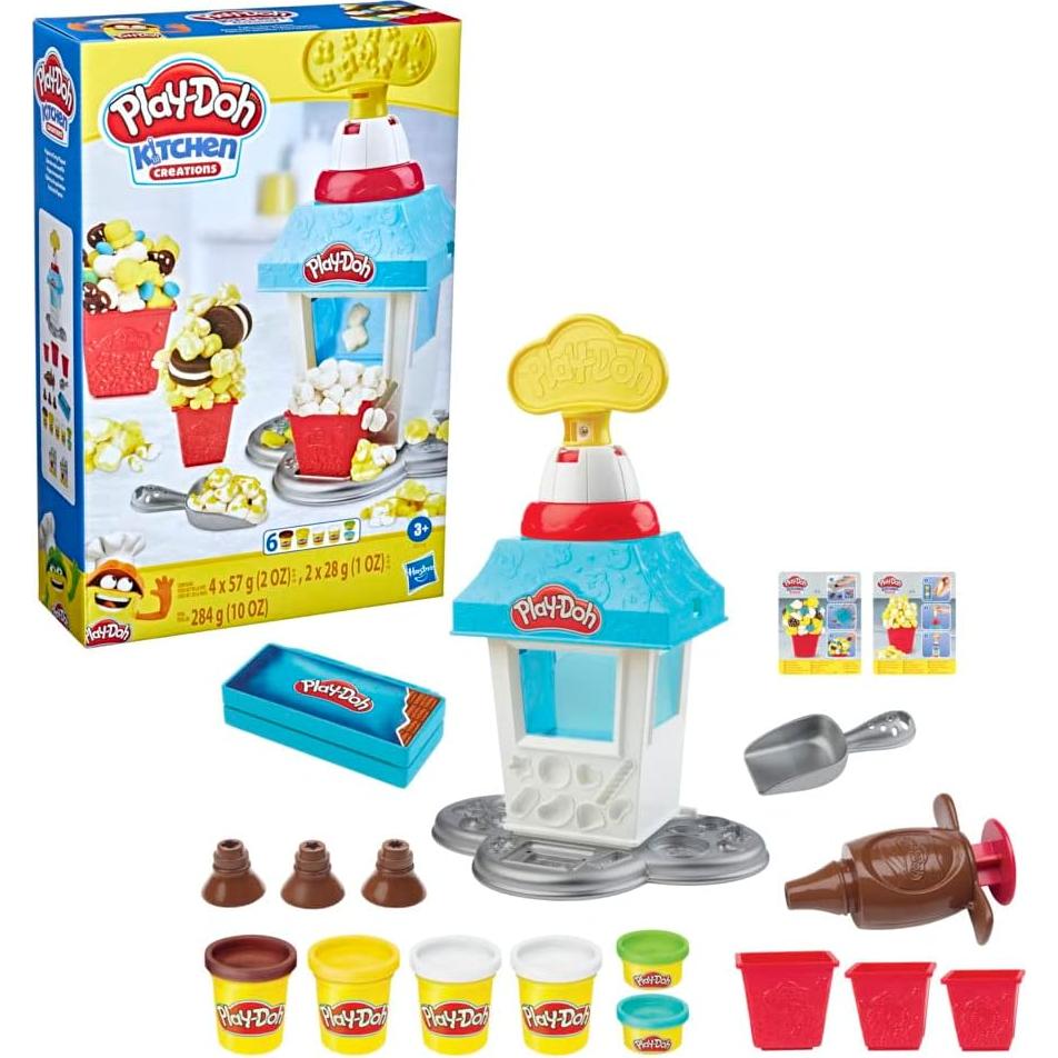Juego de Comida de Fiesta Play-Doh - Máquina de Palomitas