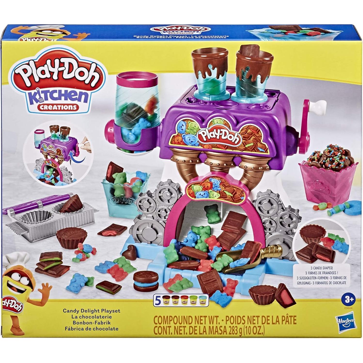 Juego de Cocina Play-Doh Delicia de Caramelo 5 Latas No Tóxico