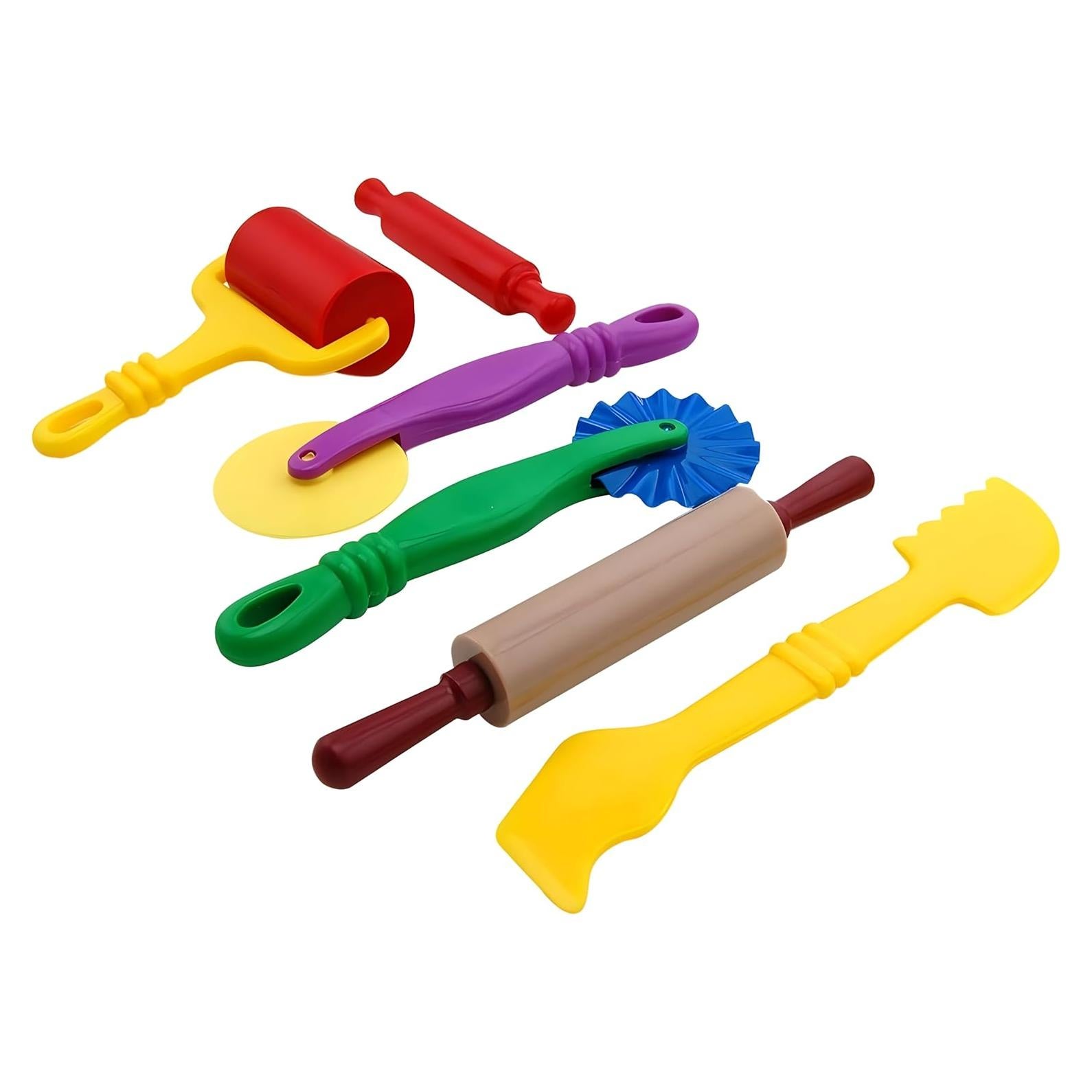 Juego de Herramientas de Plastilina Yazycrafts 6 Piezas Seguras