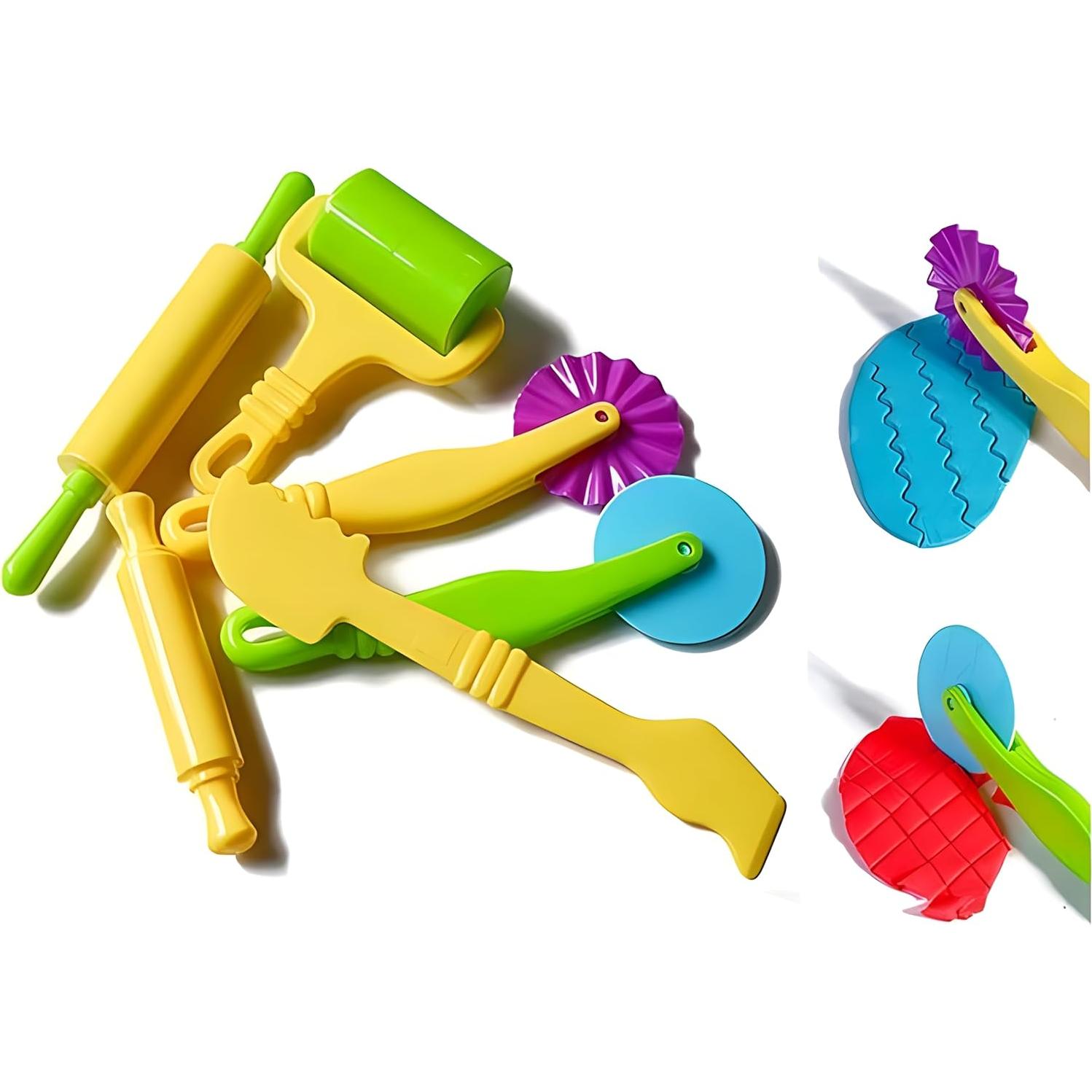 Juego de Herramientas de Plastilina Yazycrafts 6 Piezas Seguras