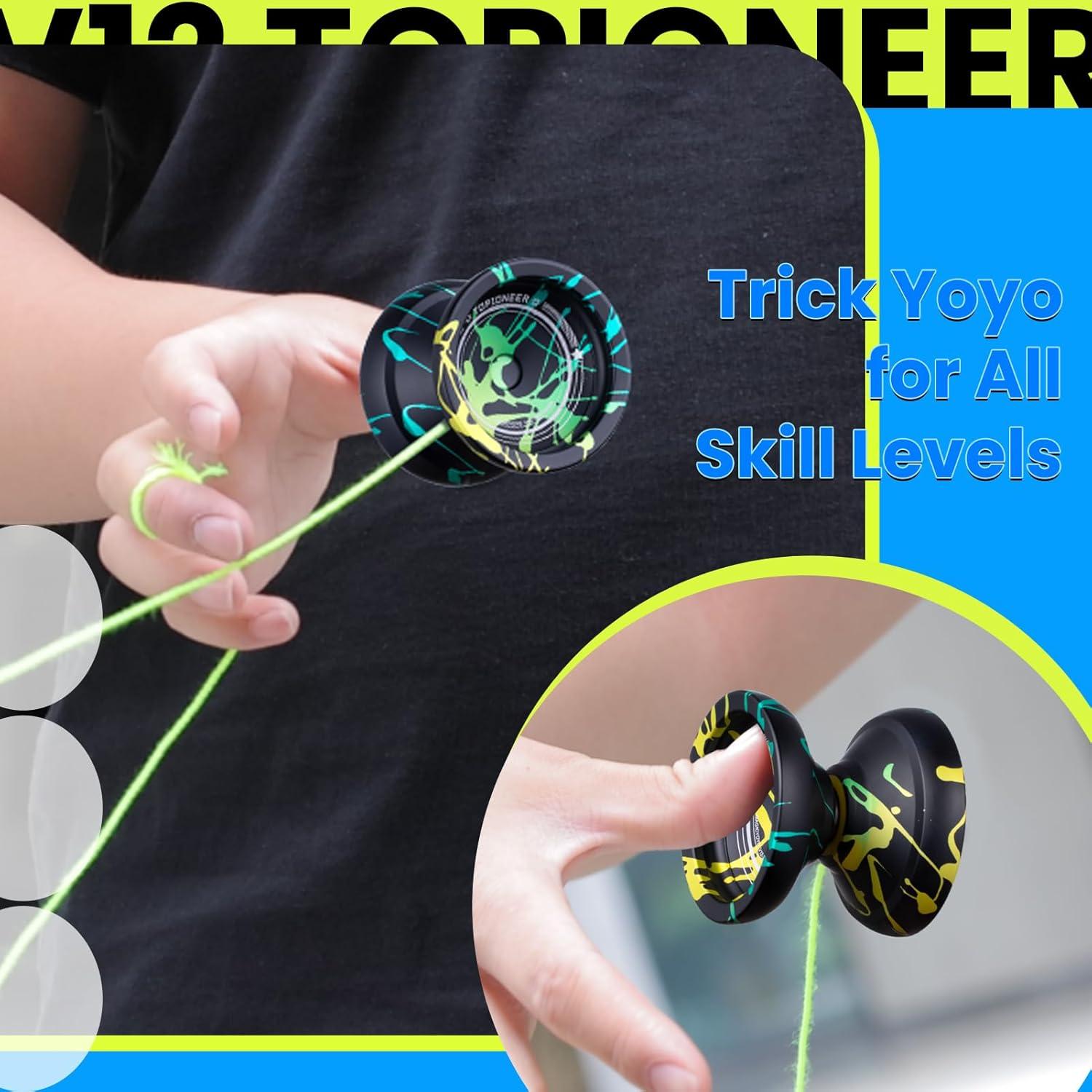 Yoyo Profesional MAGICYOYO V12 Doble Función con Accesorios