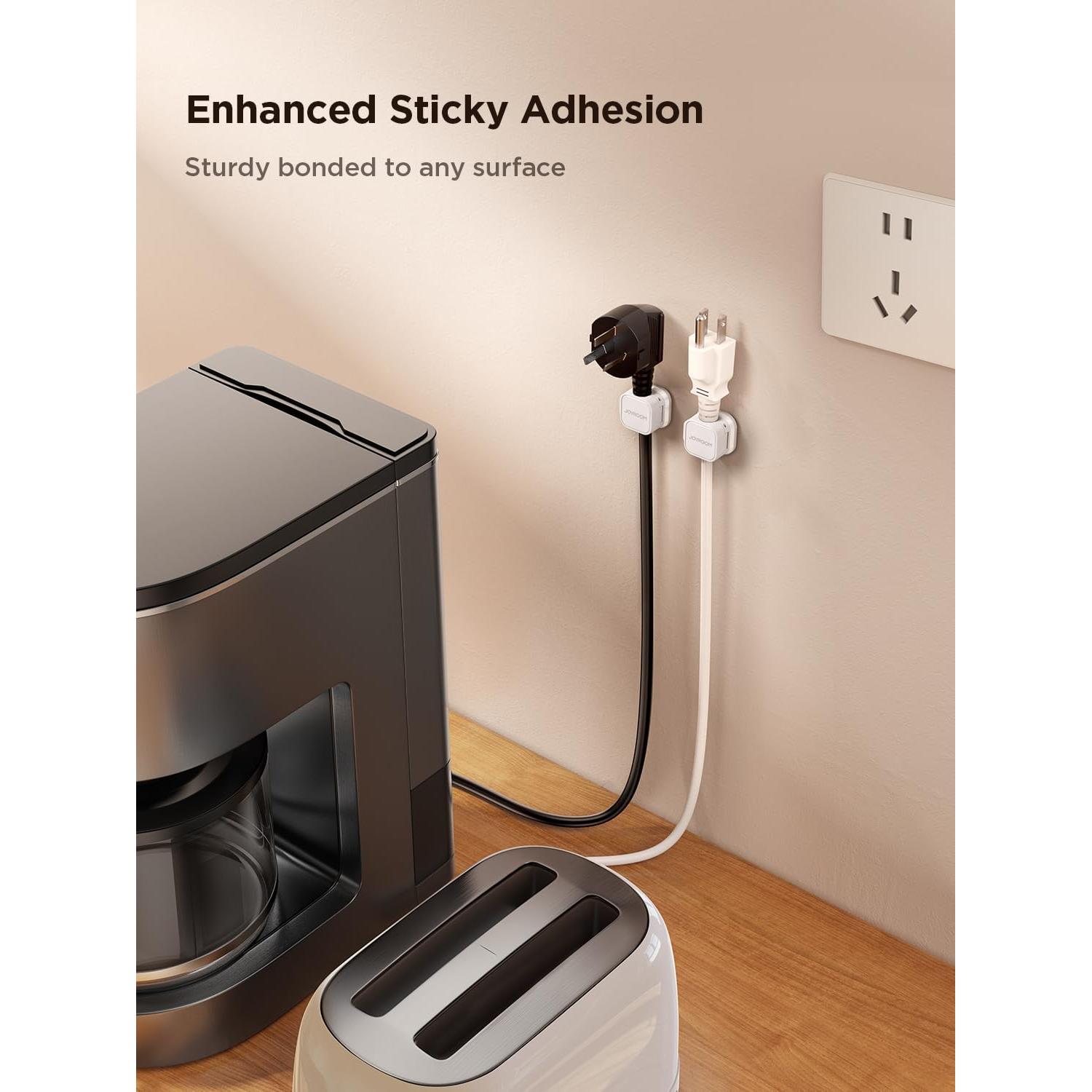 Paquete de 6 Clips Magnéticos JOYROOM para Gestión de Cables