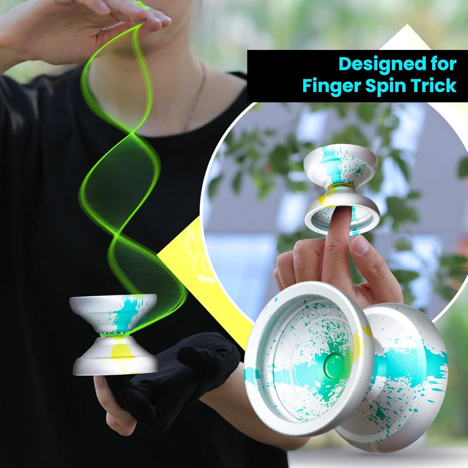 Yoyo Profesional MAGICYOYO V12 Doble Función con Accesorios