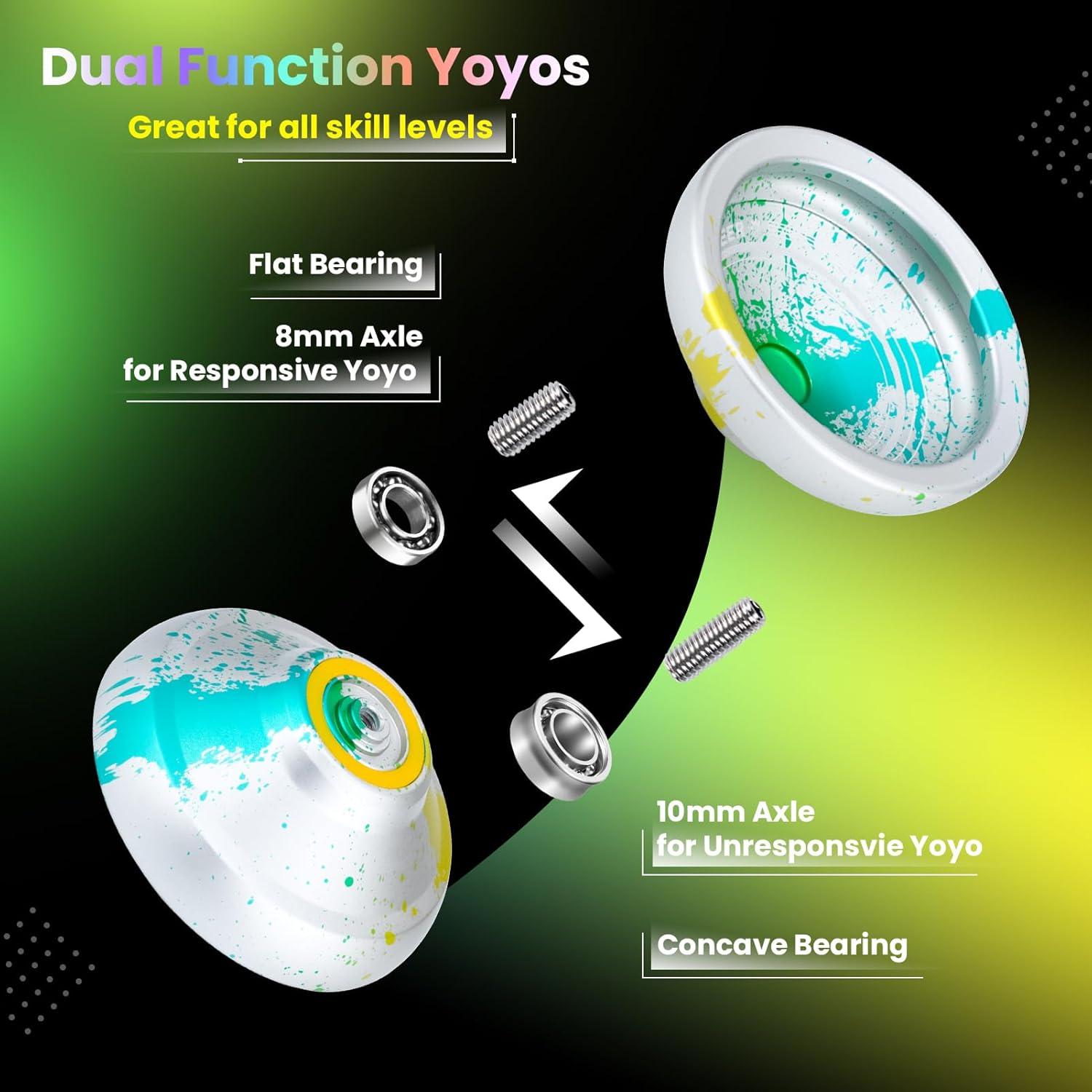 Yoyo Profesional MAGICYOYO V12 Doble Función con Accesorios