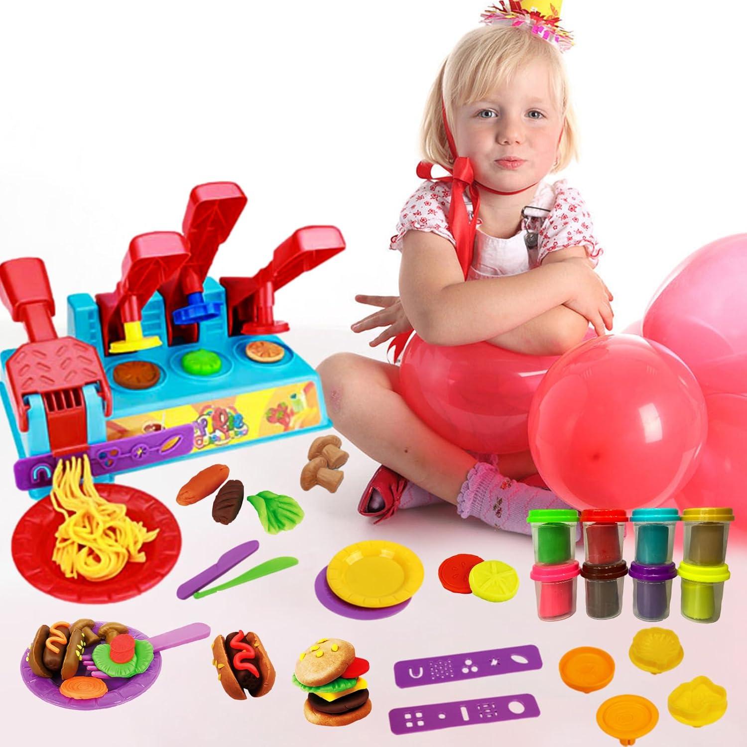 Juego de Plastilina Colorida GOVOY para Hacer Comida - 21 Piezas