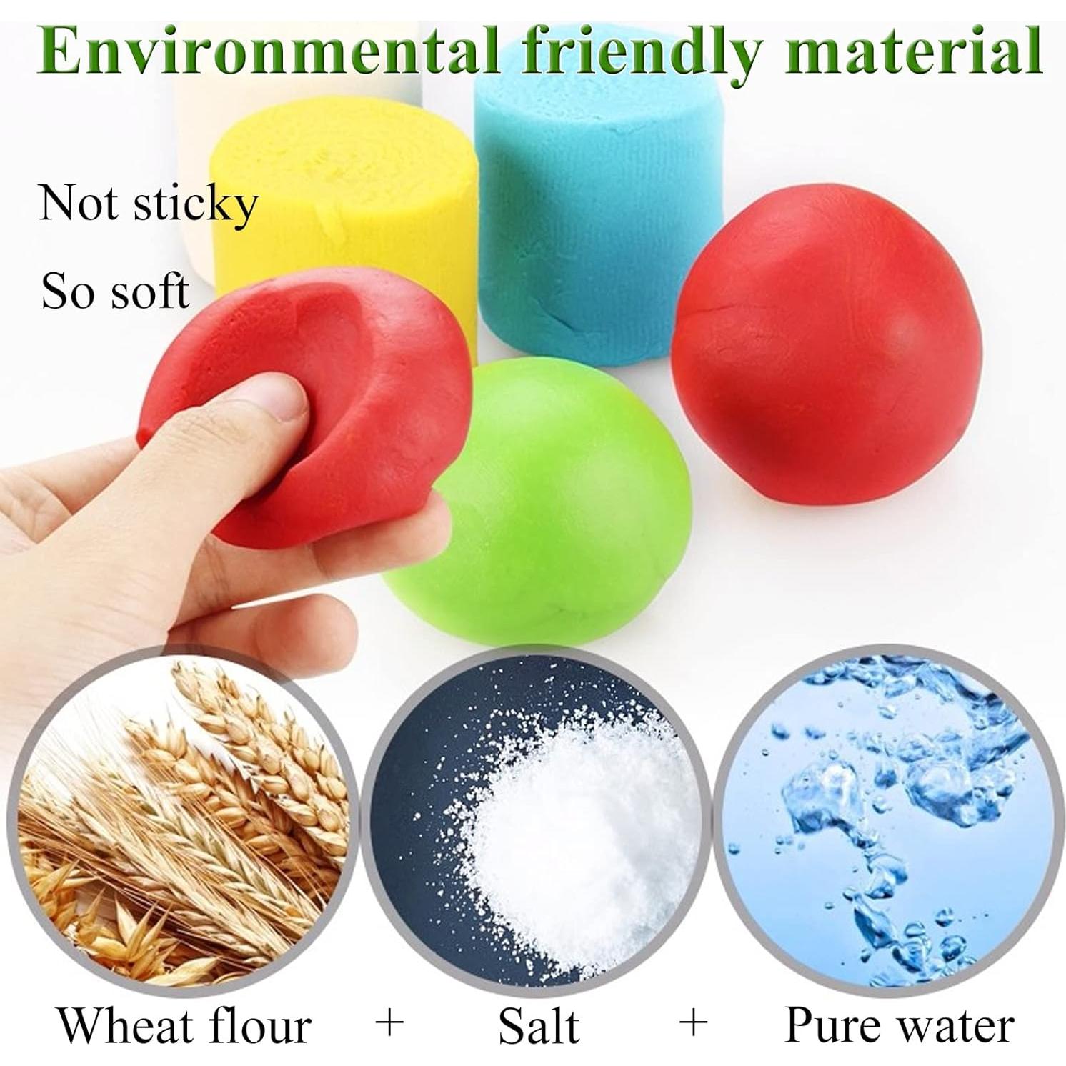 Juego de Plastilina Colorida GOVOY para Hacer Comida - 21 Piezas