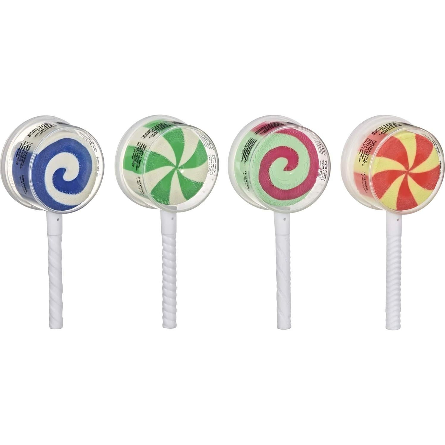 Play-Doh Lollipop Set 4 Moldes de Caramelo 340g No Tóxico