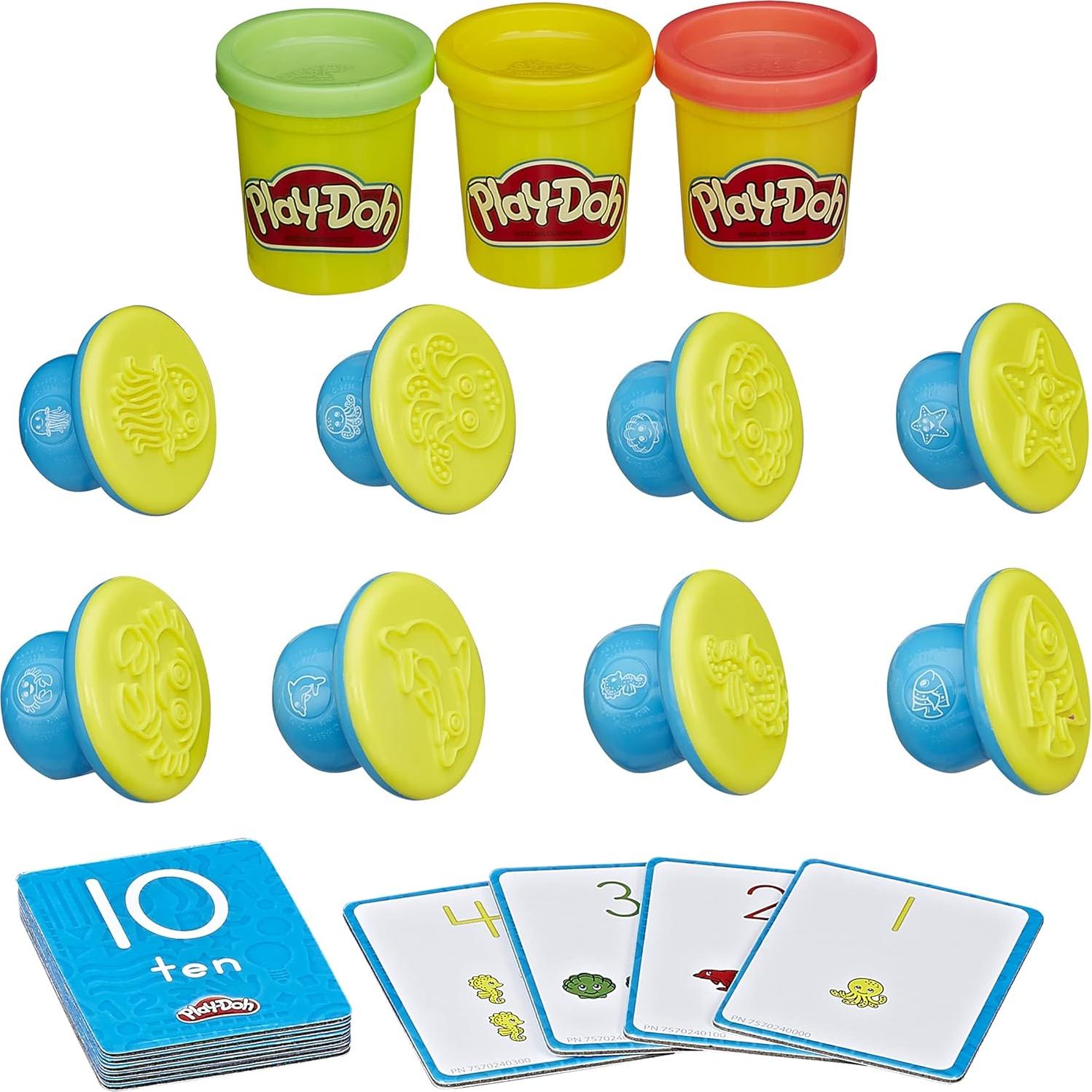 Play-Doh Juego Forma y Aprende Números 0.5 kg