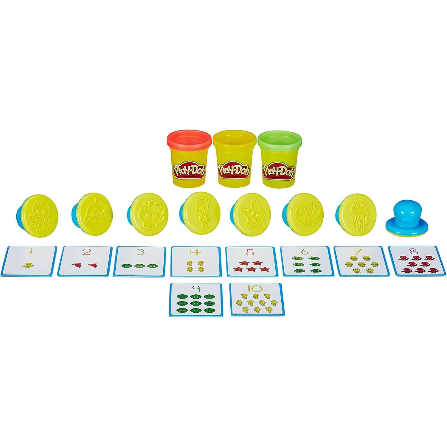 Play-Doh Juego Forma y Aprende Números 0.5 kg