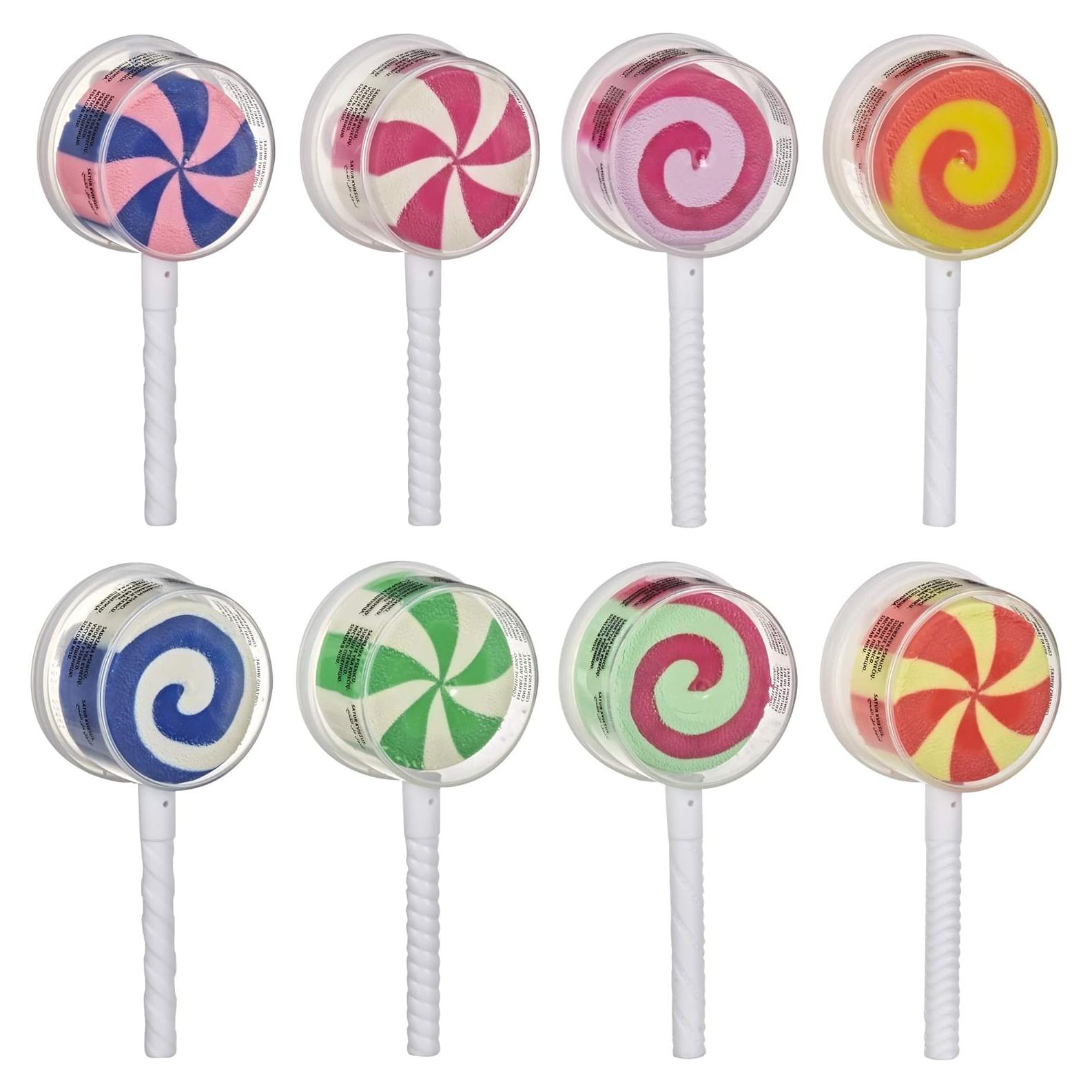 Play-Doh Lollipop Set de 8 Moldes de Caramelo 85g No Tóxico