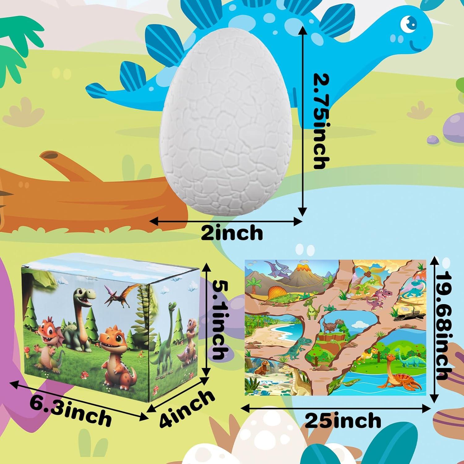 Juego de Playdough Dinosaurios Shantou 8 Colores 340g