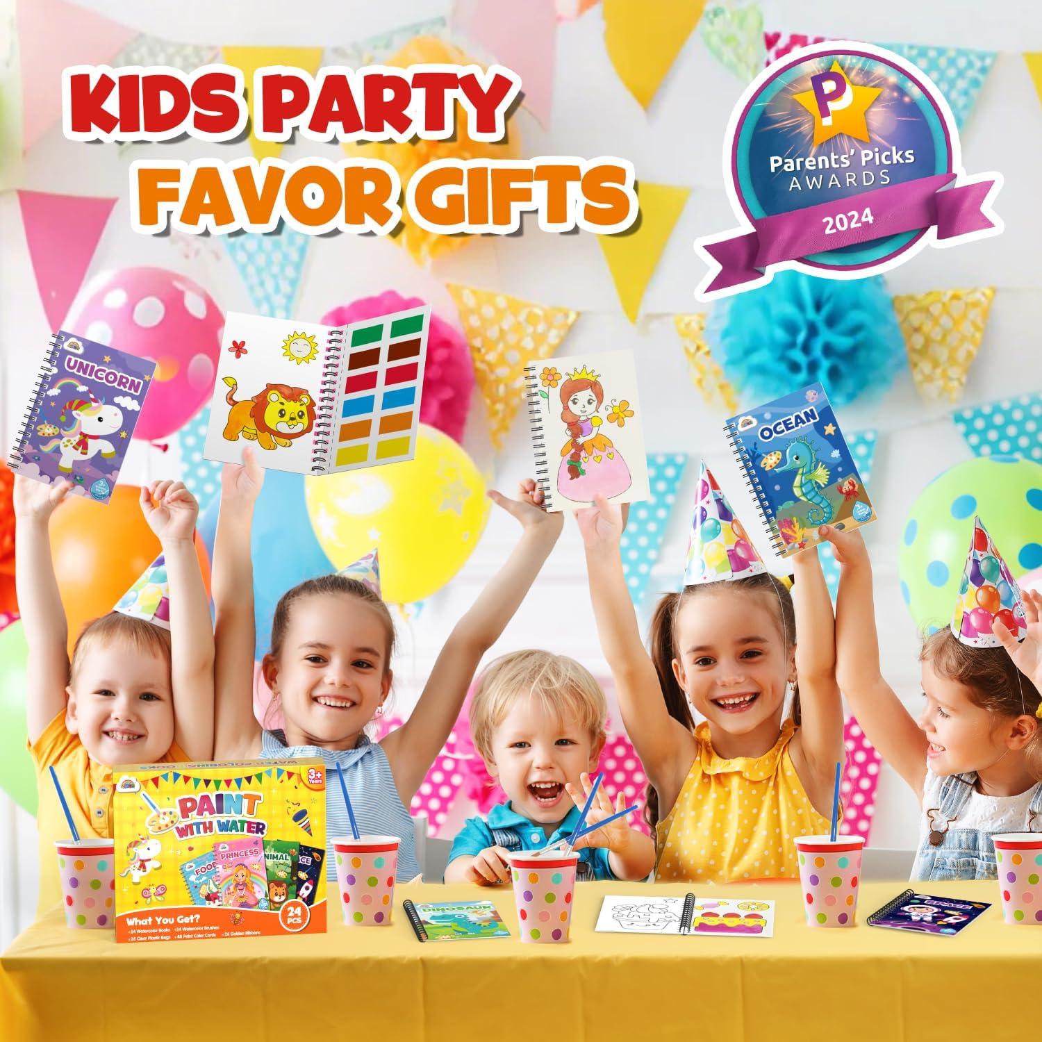 Conjunto de 24 Libros de Colorear ZMLM para Niños 4-8 Años