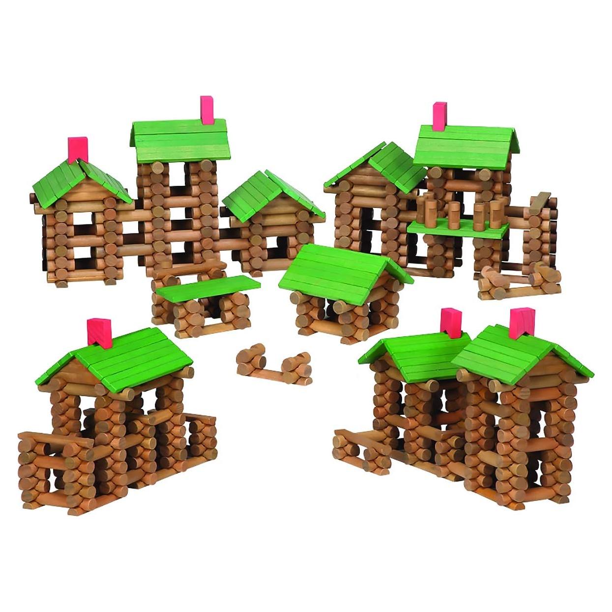 Conjunto de Construcción de Madera 699 Piezas Maxim