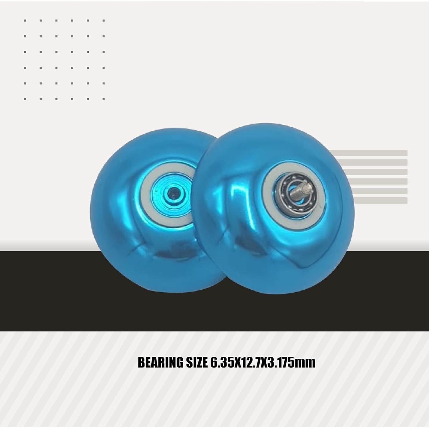 Yo-yo Yomega Maverick de aluminio para niños - Azul