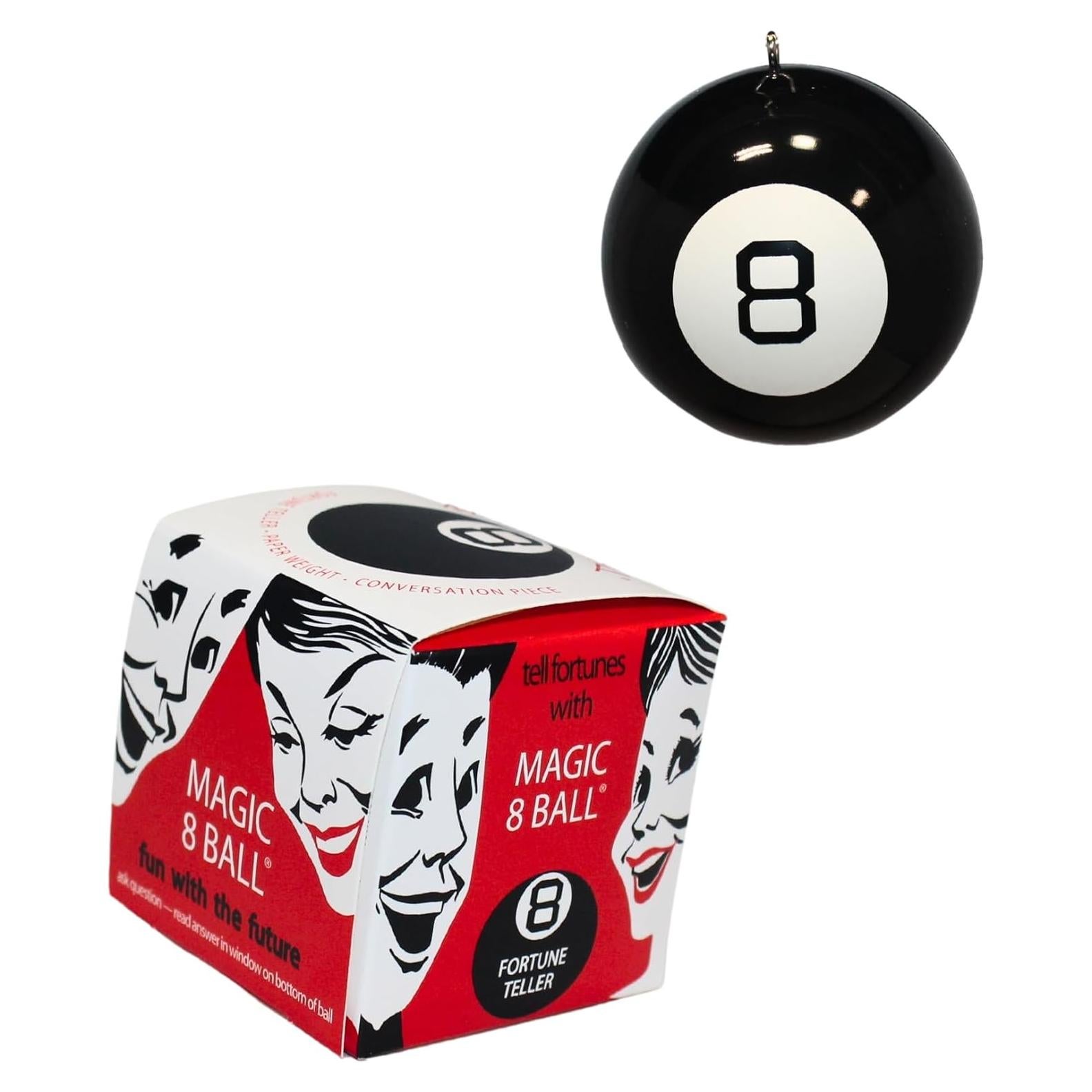 Adorno de Bola Mágica 8 Hallmark 2008 6.35cm