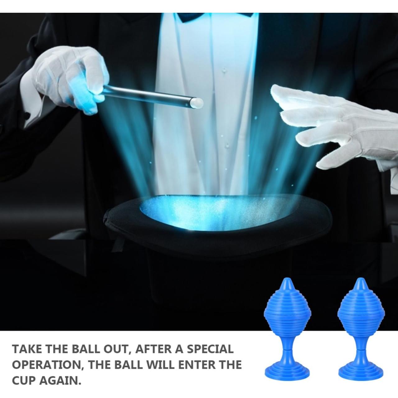 30 Accesorios de Magia Totority - Trucos de Copas y Pelotas