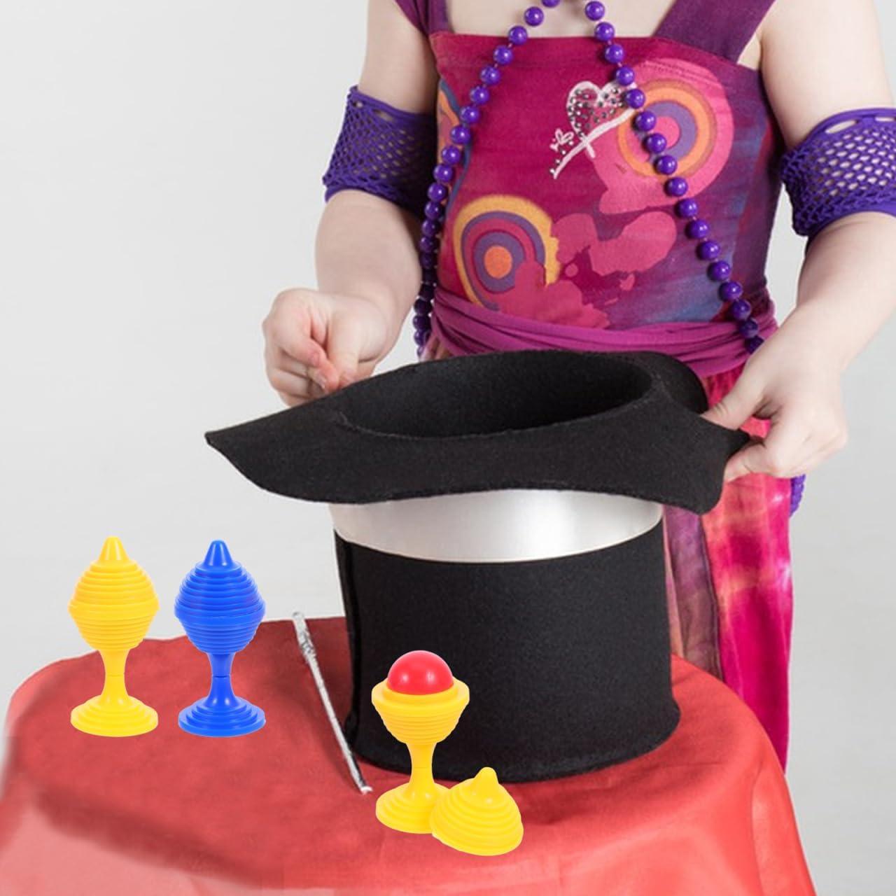 30 Accesorios de Magia Totority - Trucos de Copas y Pelotas