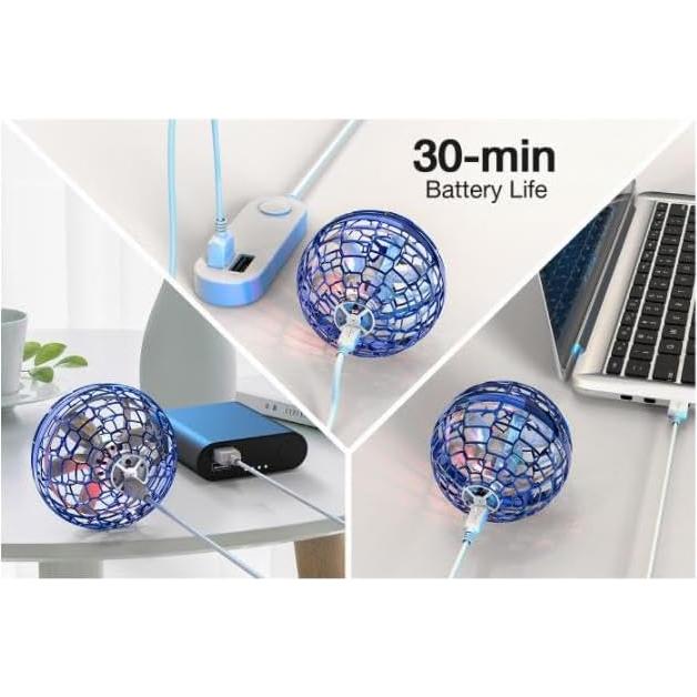 Bola Voladora Controlada SAMNATE con Luces LED 9.5cm