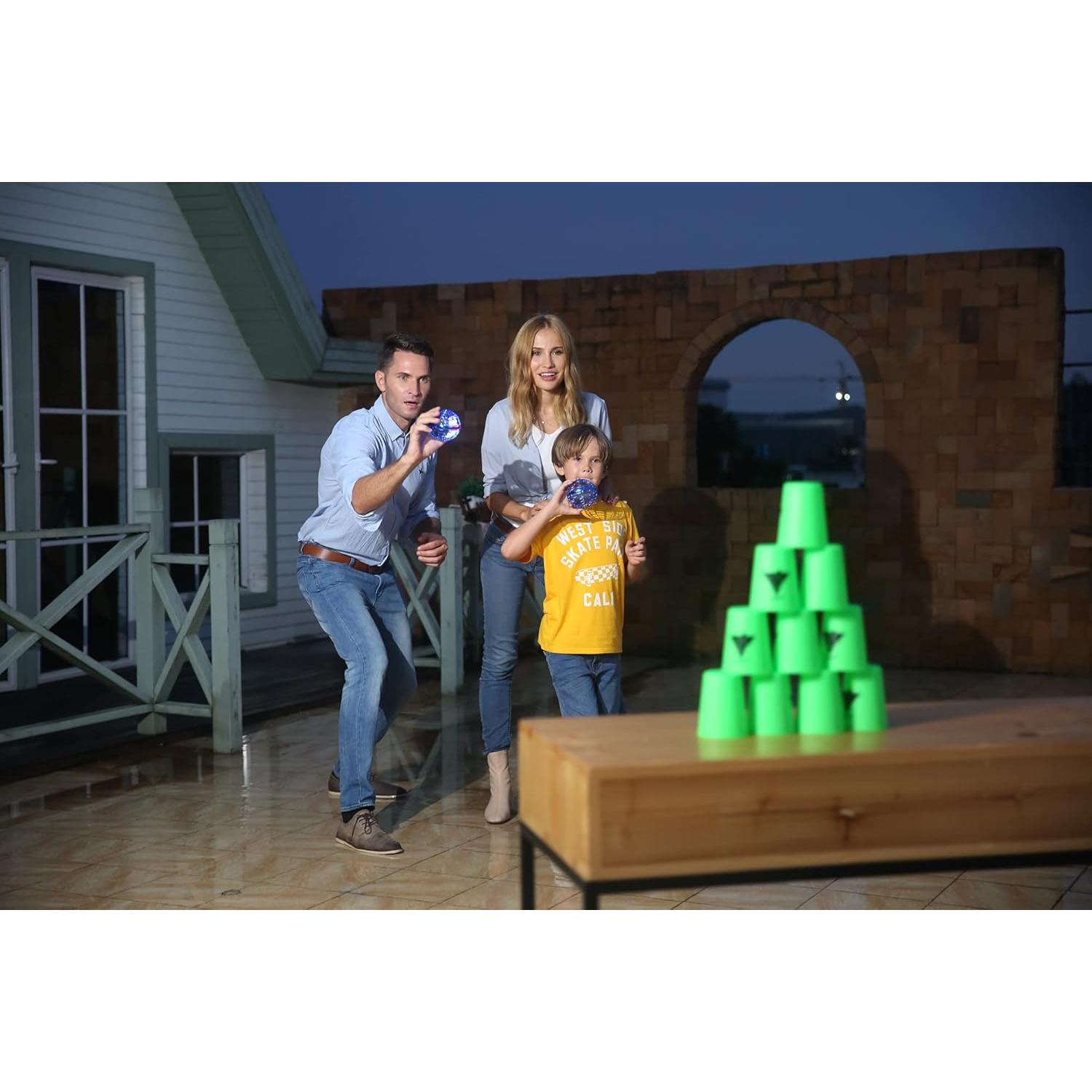 Bola Voladora Controlada SAMNATE con Luces LED 9.5cm