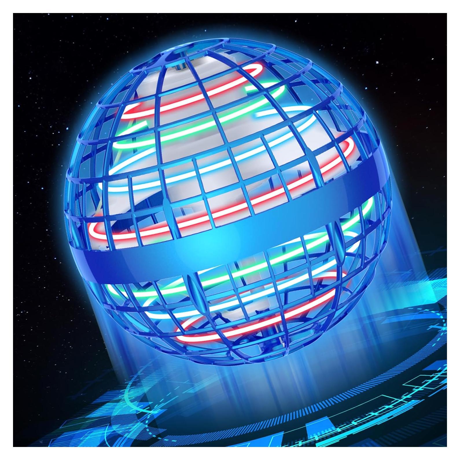 Mini Drone Volador Amplelife 9.5 cm Azul - Juguete Interactivo