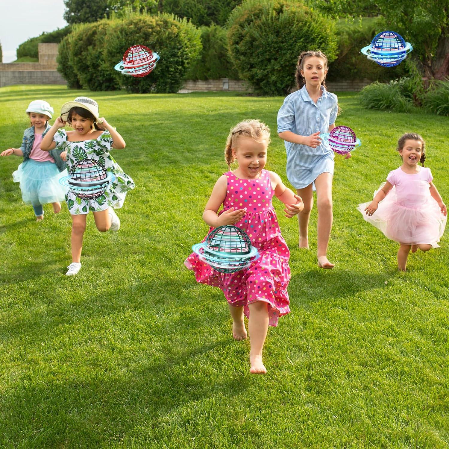 Mini Drone Volador Amplelife 9.5 cm Azul - Juguete Interactivo