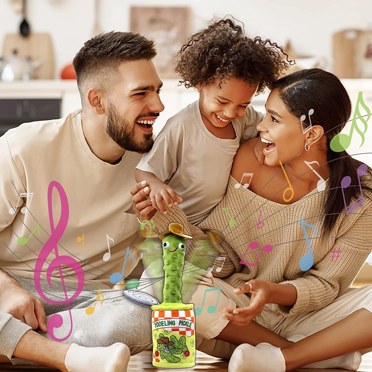 Juguete Hablante Pepinillo Yodeling Timozo - Recargable 28 cm