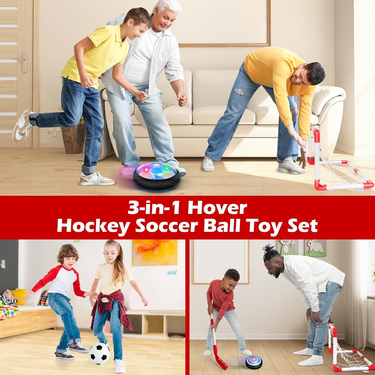 Juego de Pelotas Flotantes 3 en 1 Billeeit con LED para Niños