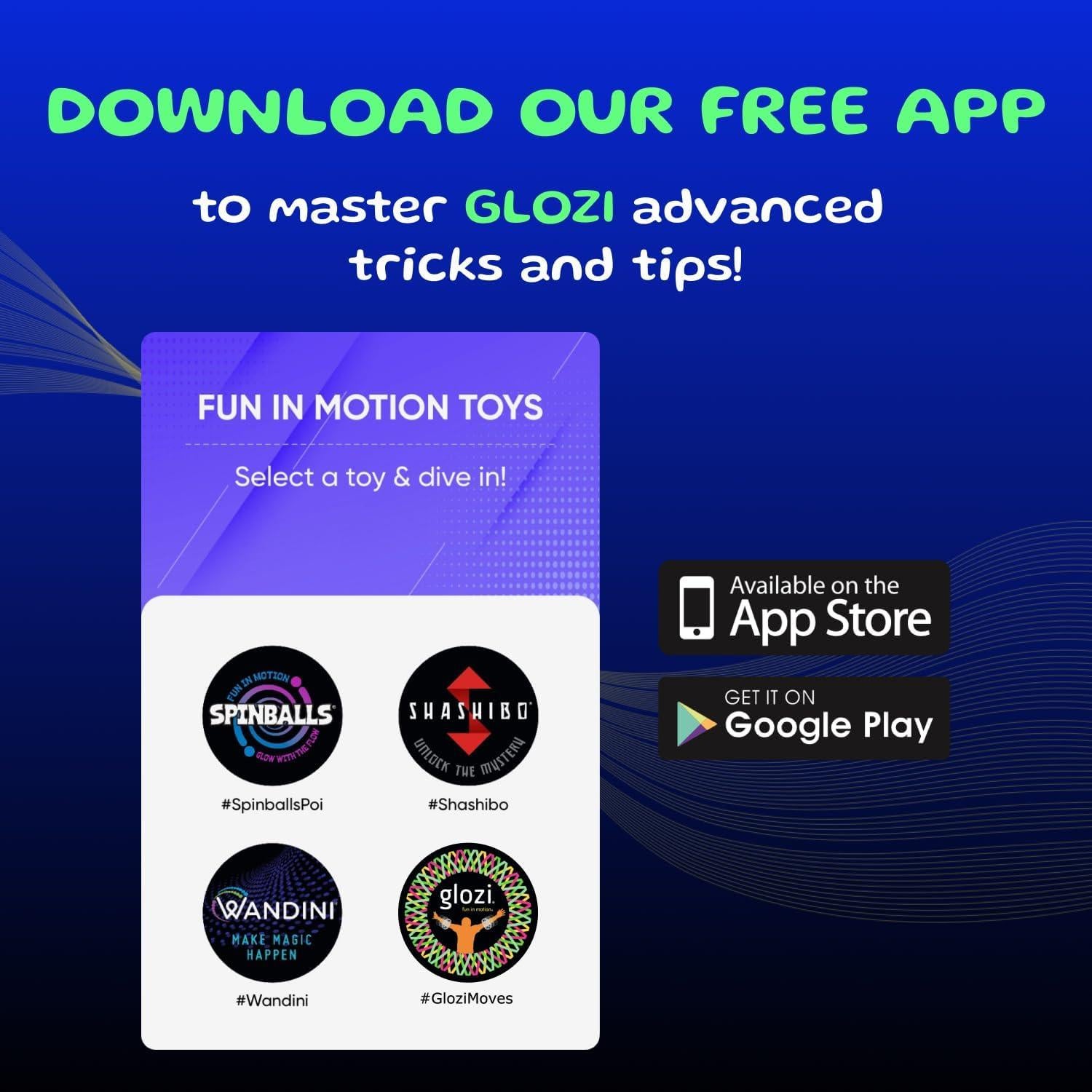 Pulsera Espiral Brillante Mozi Glozi Amarillo 20.9x17.1 cm