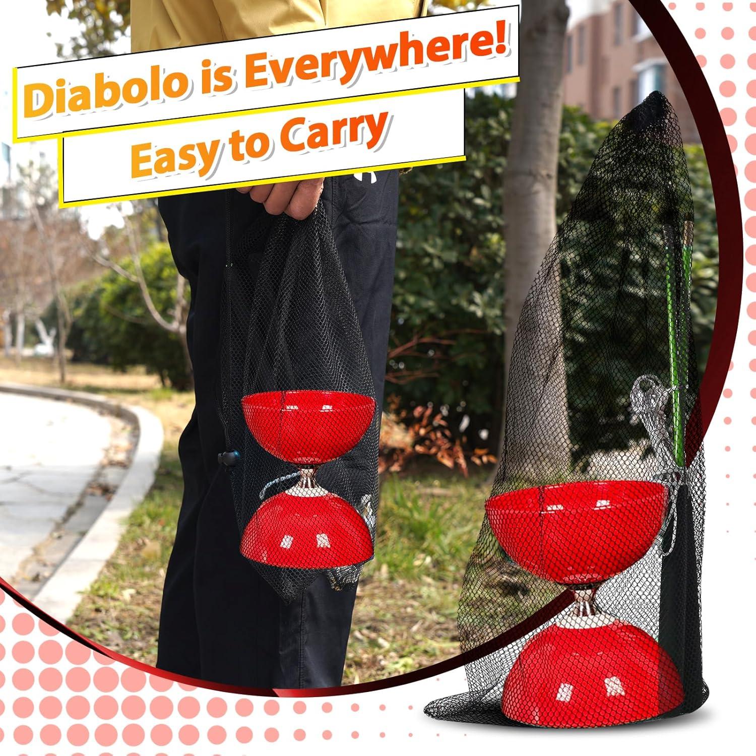 Yoyo Chino BODYRHYTHM Pro 12.7 cm con Palos y Cuerdas