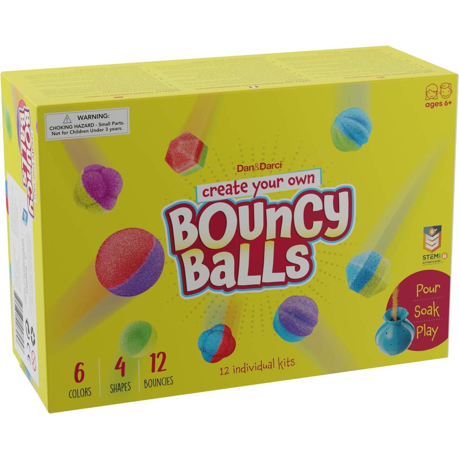Kit de Pelotas Rebotadoras Dan&Darci - 12 Kits Individuales - Manualidades STEM