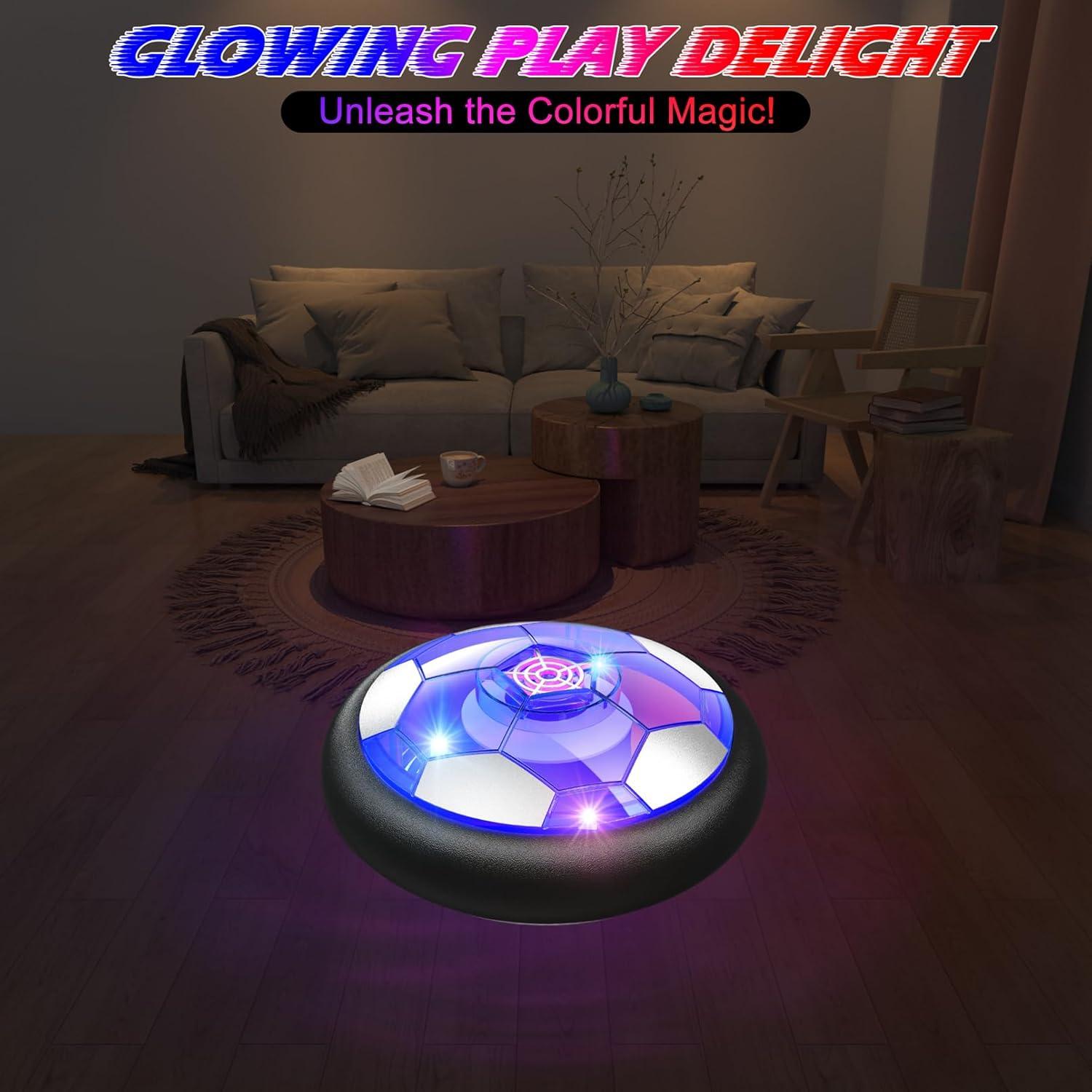 Pelota de Fútbol Flotante HIEMAO con Luces LED y Protección de Espuma