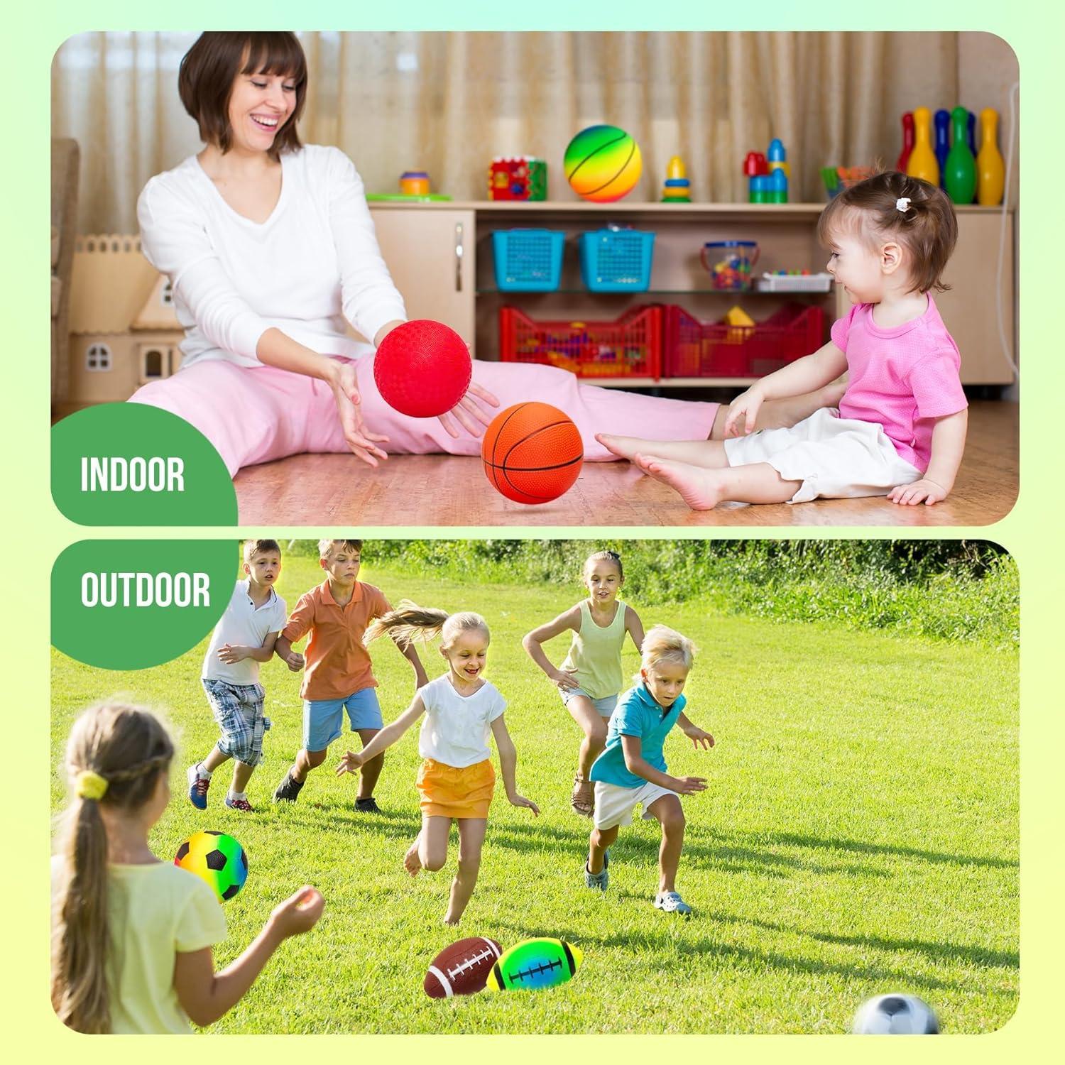 Set de 7 Pelotas de Parque Innotoys - Goma Suave 12.7 cm