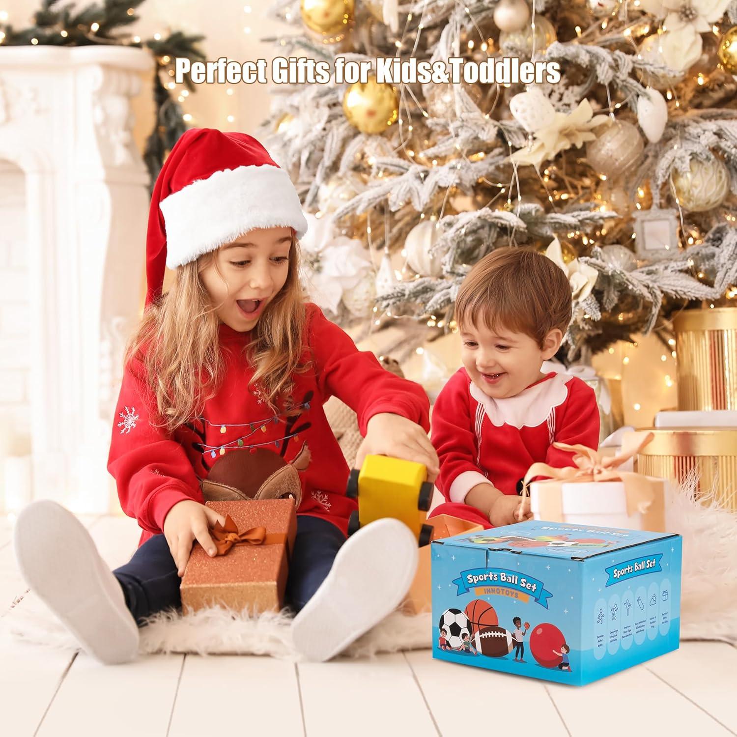 Set de 7 Pelotas de Parque Innotoys - Goma Suave 12.7 cm