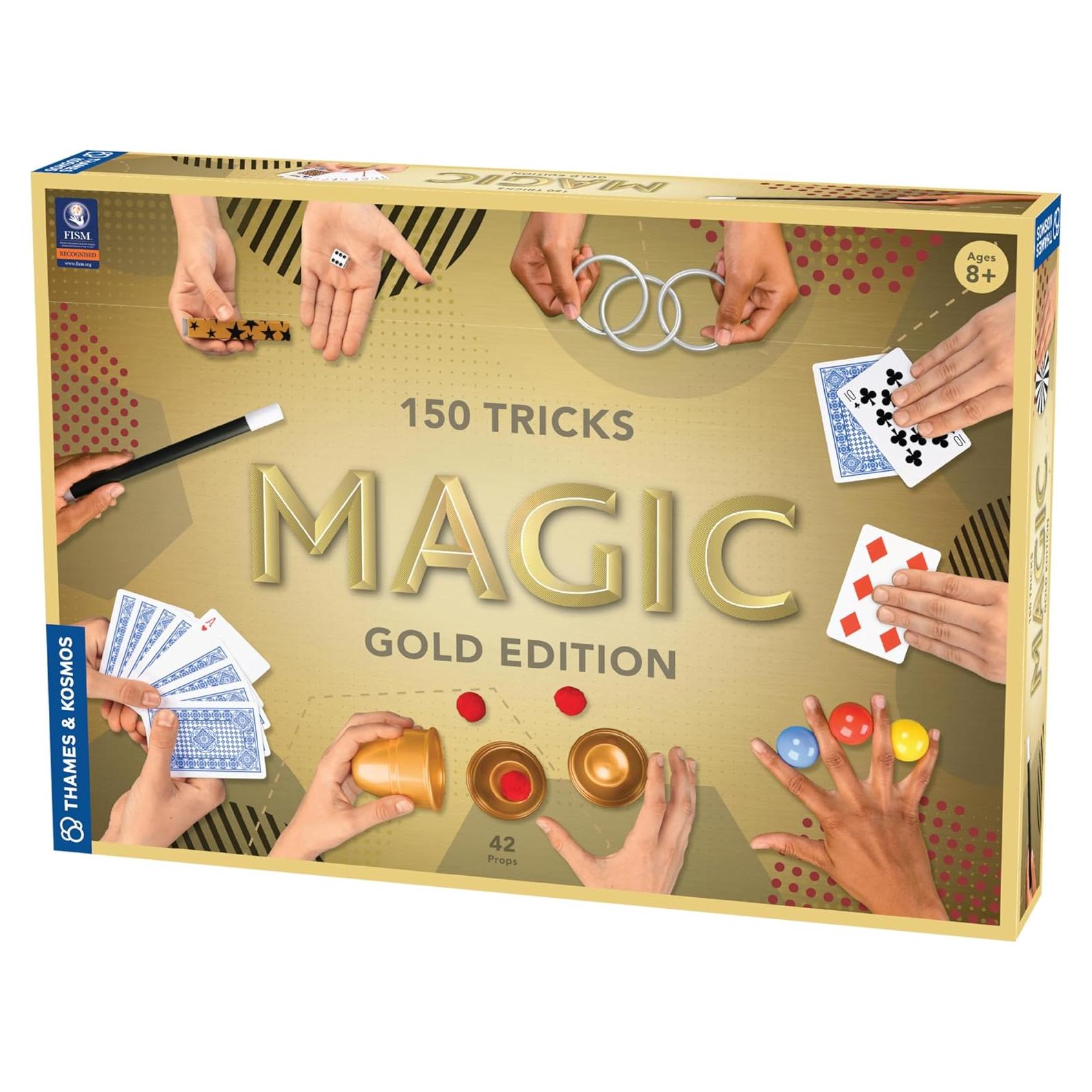 Juego de Magia Thames & Kosmos Edición Oro | 150 Trucos | Manual a Color