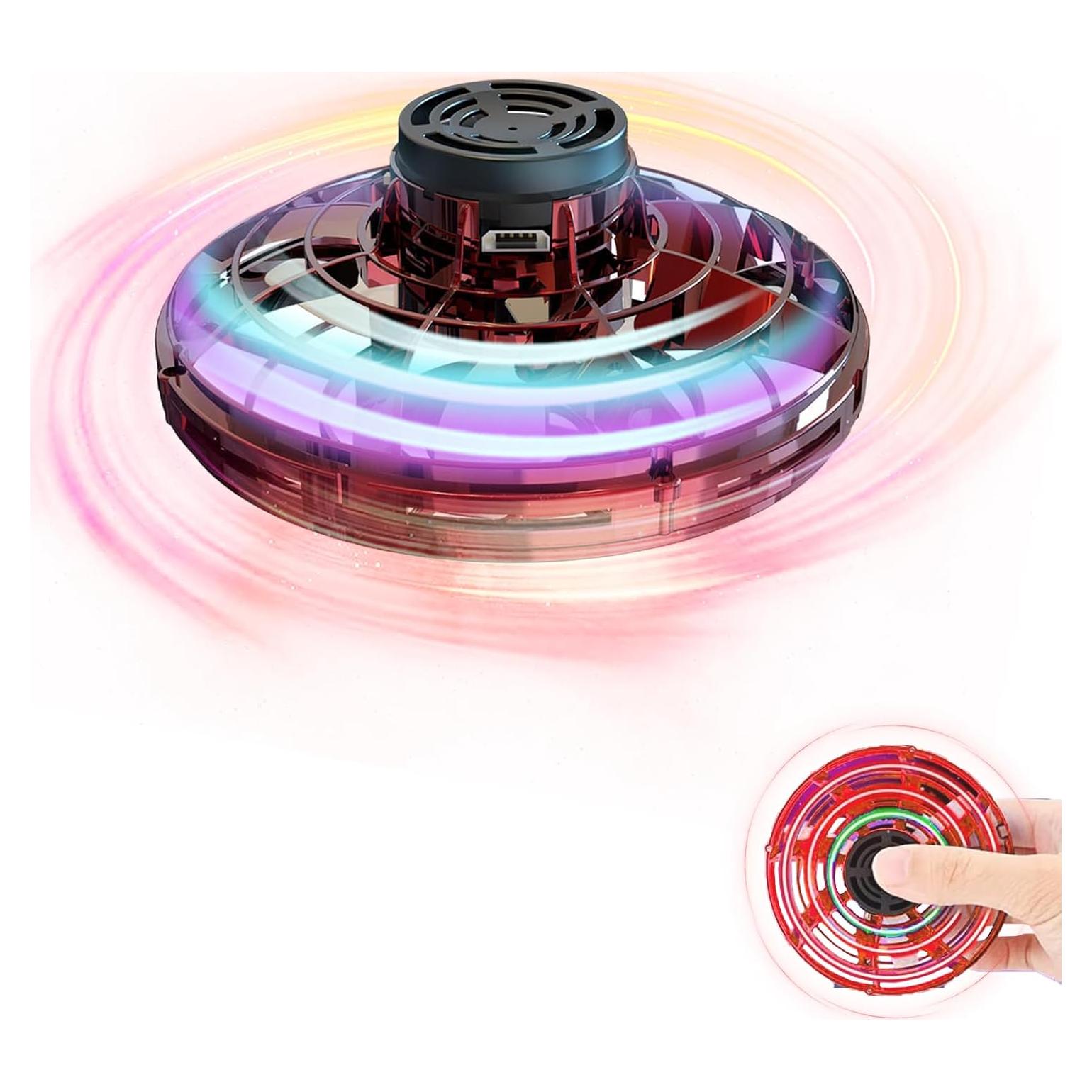 Mini Drone Volador GoolRC Spinner LED 100mAh para Niños 8+