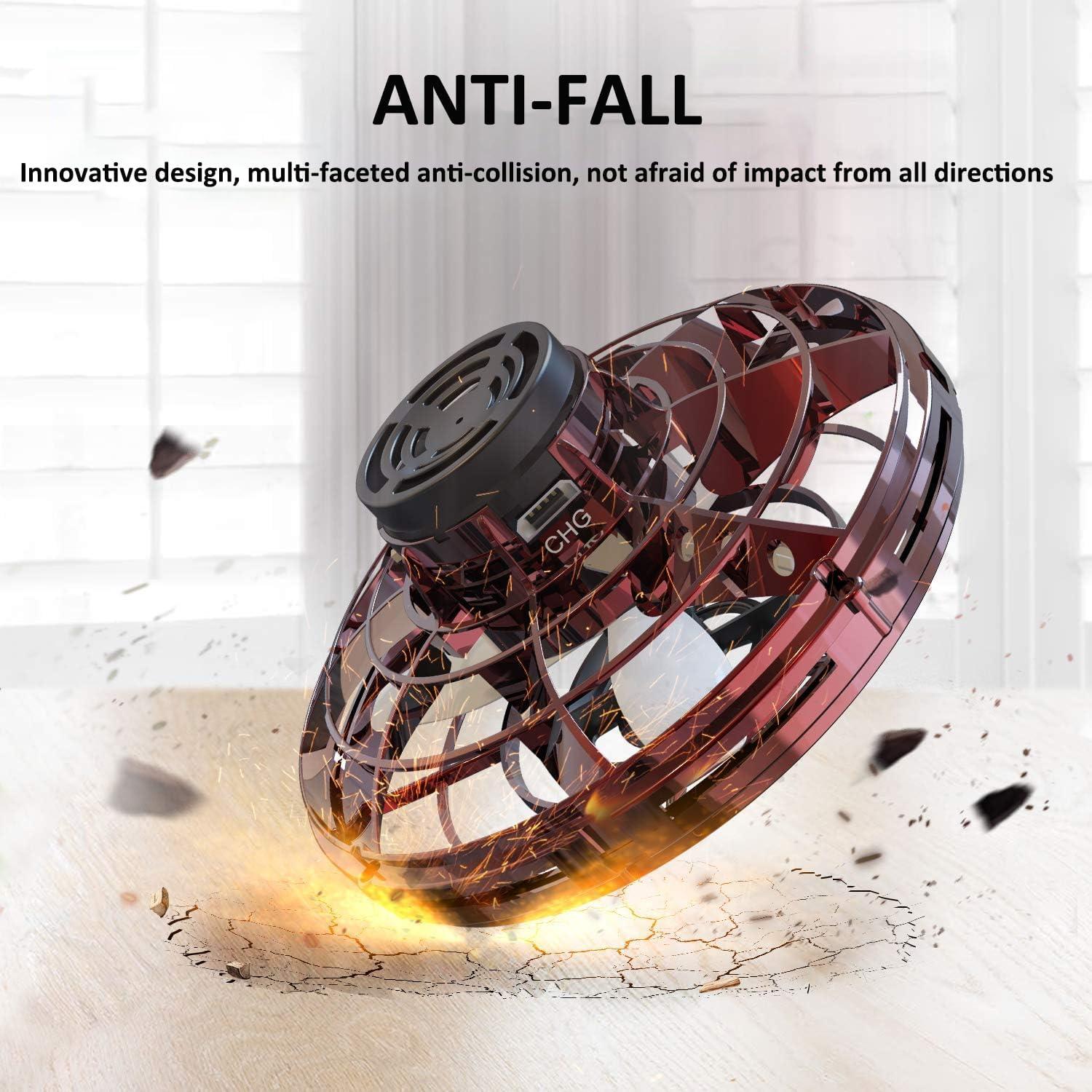 Mini Drone Volador GoolRC Spinner LED 100mAh para Niños 8+