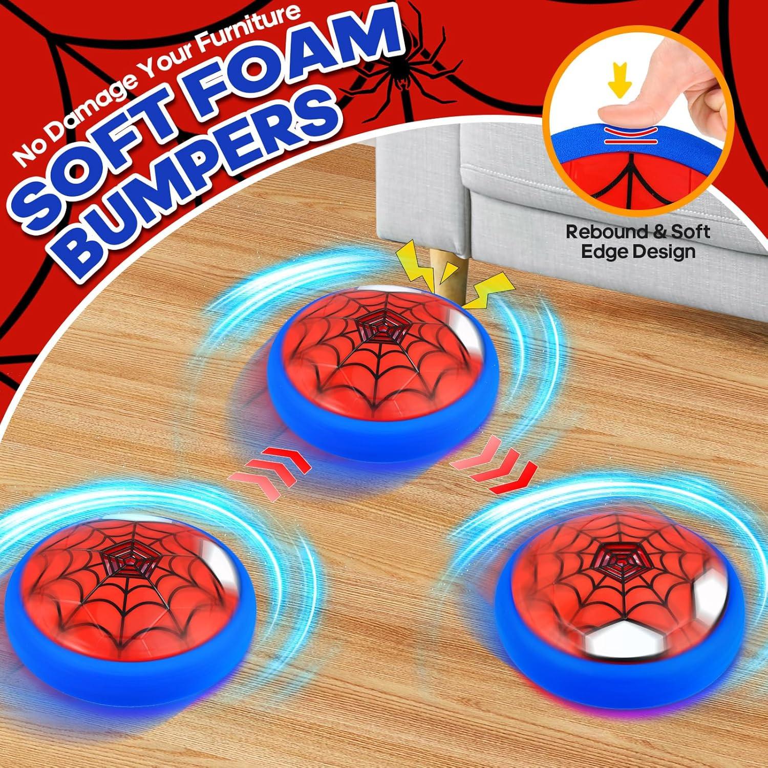 Pelota de Fútbol Flotante LED Popsvon - Juguete Interior 15cm