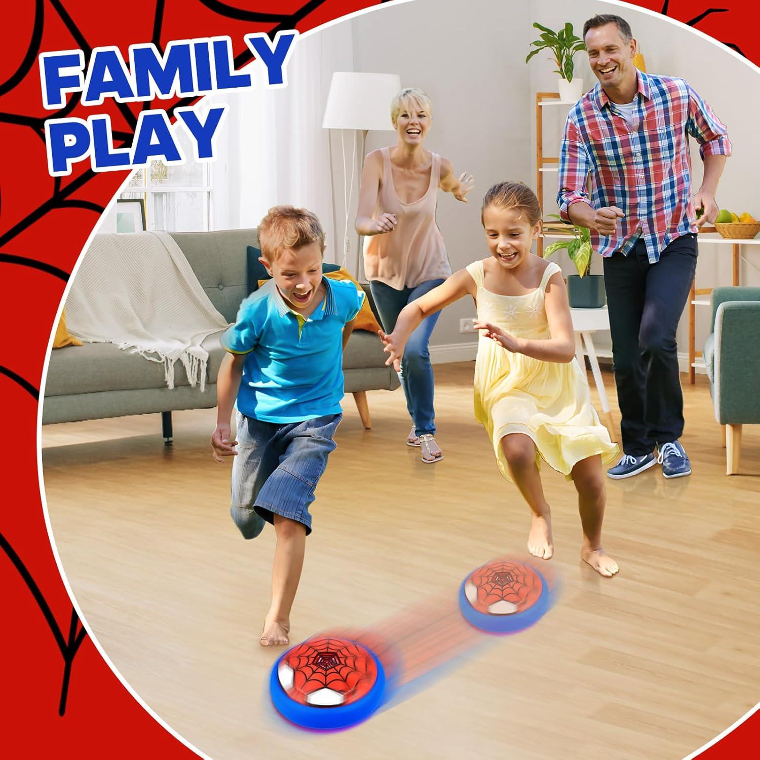 Pelota de Fútbol Flotante LED Popsvon - Juguete Interior 15cm